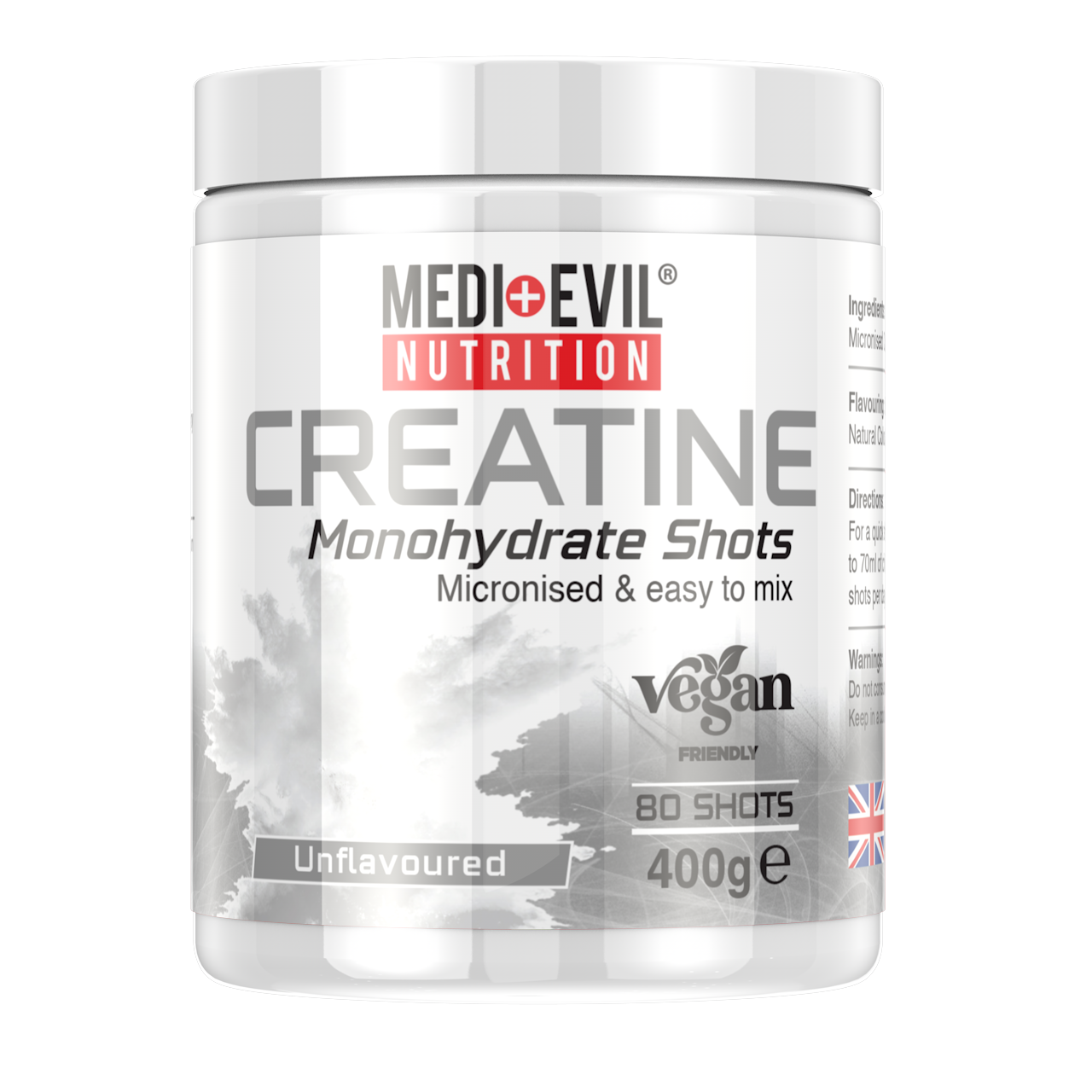 Medi Evil Creatine Monohydrate 400g