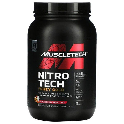 MuscleTech Nitro-Tech 100% Whey Gold 907 - 1020g