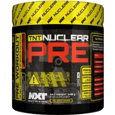 NXT Nutrition TNT Nuclear PRE 240g - gymstop