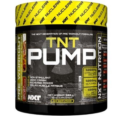 NXT Nutrition TNT Nuclear PUMP (Stim Free) 500g - gymstop