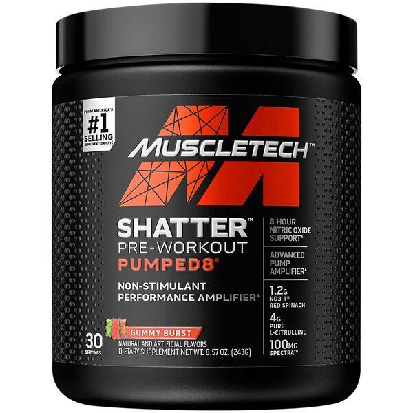 MuscleTech Shatter Pumped8 Pre-Workout 243g - Gummy Burst