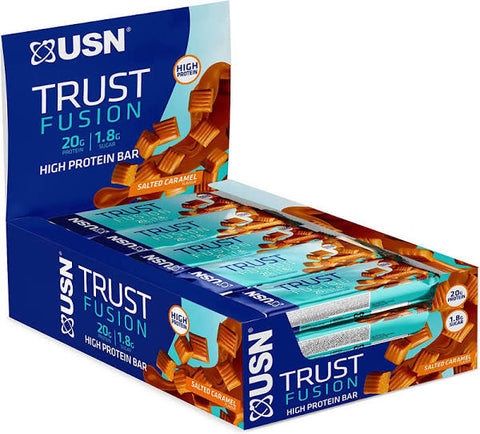 USN Trust Fusion Bar 15 x 55g - Out of Date