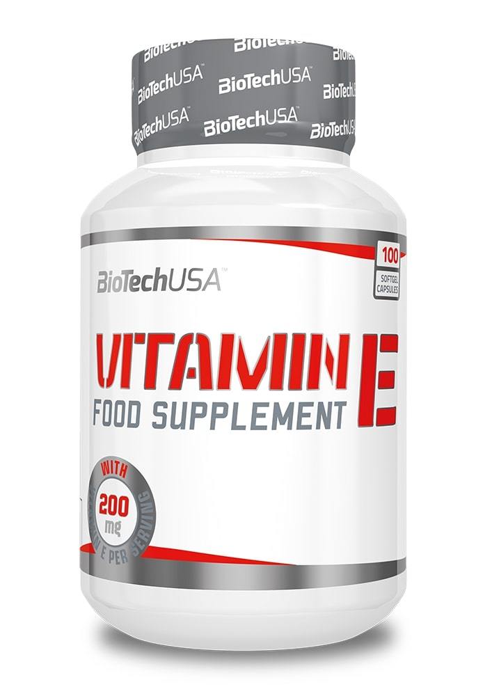 BioTechUSA Vitamin E 200mg 100 Softgels
